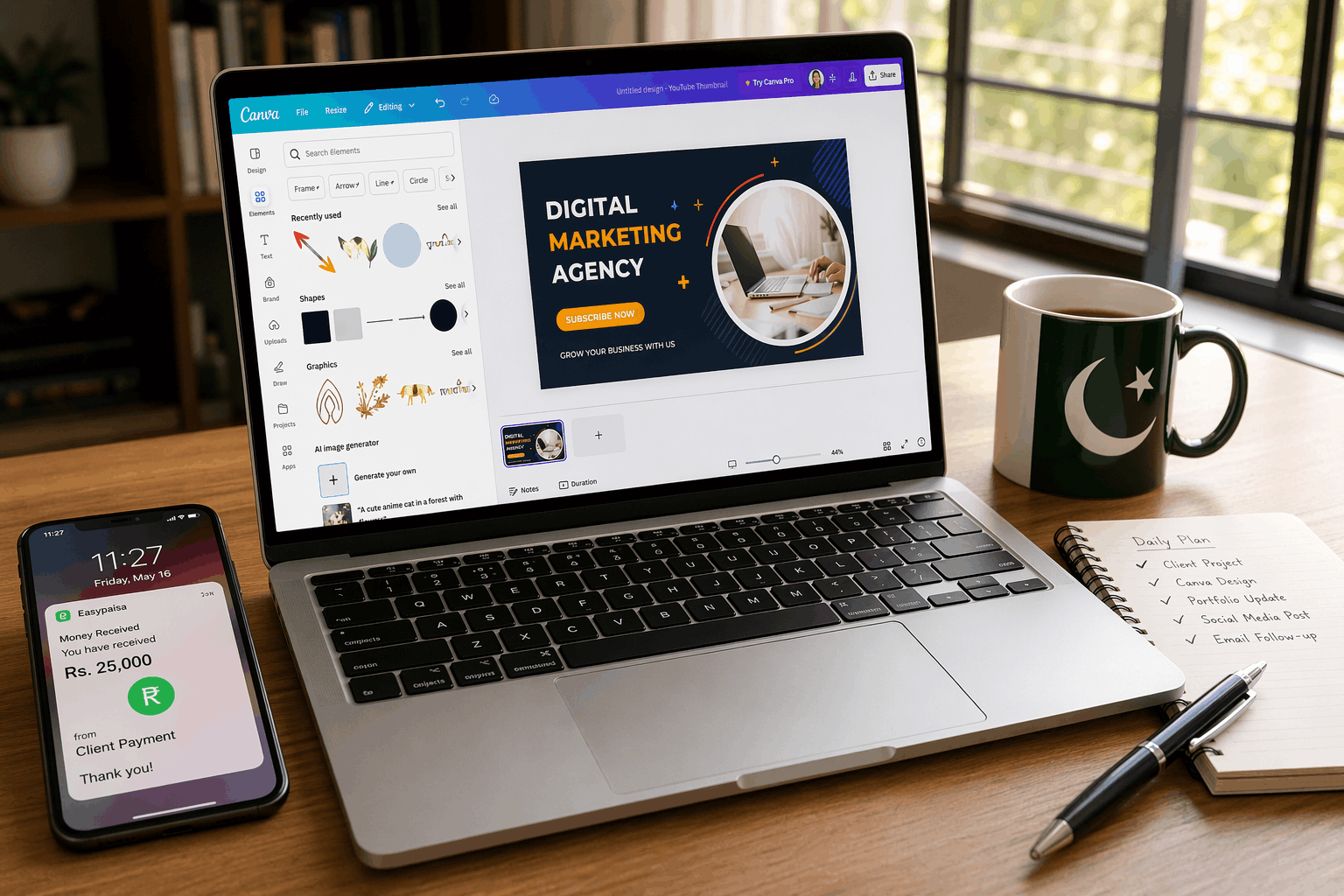 Canva Freelancing Pakistan