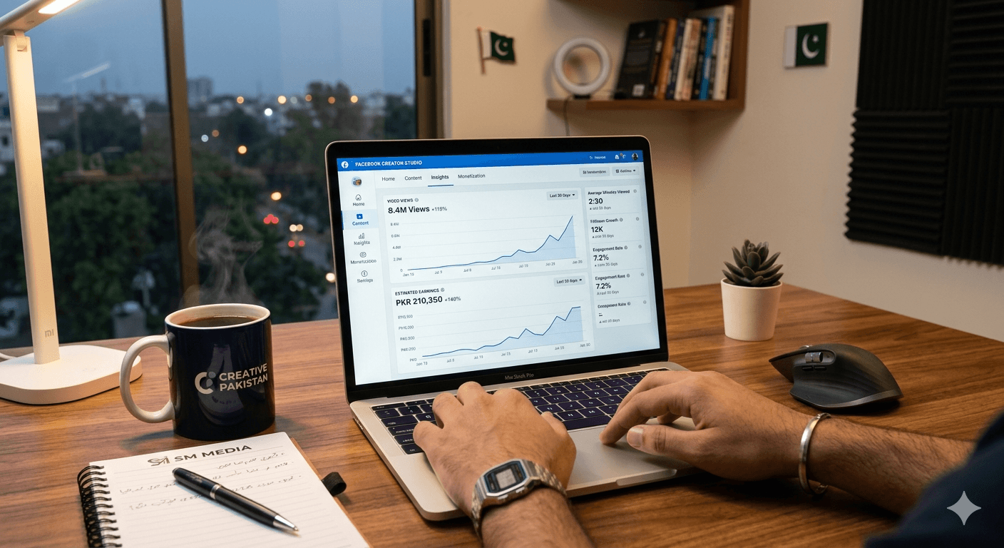 Facebook Earning Pakistan 