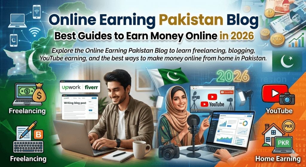 Online Earning Pakistan Methods 2026