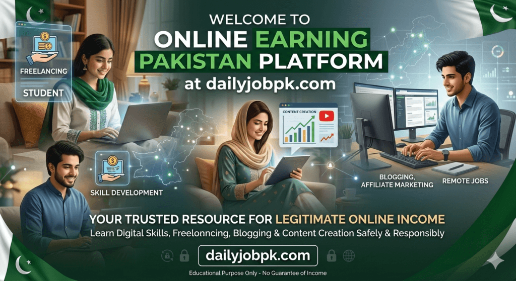 Disclaimer Online Earning Pakistan